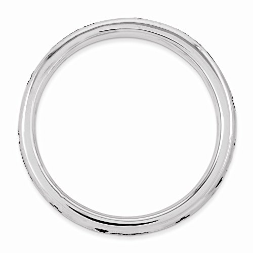 Solid 925 Sterling Silver 3mm Half-Round Plain Classic Traditional Wedding Band Ring (3mm)3