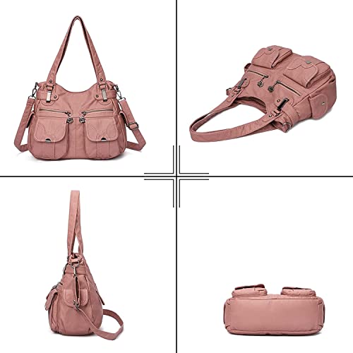 Image of FANDARE Large Hobo Bags Women's Crossbody Shoulder Bag Vintage Satchel Purse