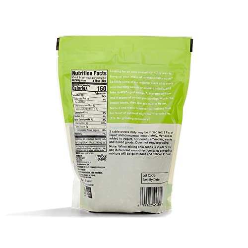 365 By Whole Foods Market, Chia Seed Black Organic, 15 Ounce #TOP1