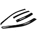 Acura TL UA6/7 4pcs Tape-On Window Visor Deflector Rain Guard