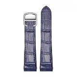 Compatible con Cartier ROADSTER W6206018 W6206017 Correa de reloj de nailon for hombre Interfaz especial de liberación rápida Correa de reloj de cuero Correa de 19 mm
