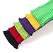 ONUPGO Leg Warmers for Kids Girls Toddler Leg Socks Neon Knit Ribbed Baby Leg Warmers Boys Arm Warmer Winter Fingerless Gloves for Women, 80s Outfit for Kid (Black)