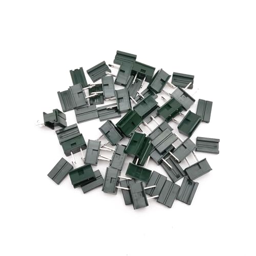 Image of 25 Pack Green SPT-2 Vampire Male Plugs for Christmas Lights Sets