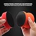 3 Inch Polishing Pad, SPTA 8Pcs Car Wax Applicator Pads with Handle and Towel, Hand Foam Pads & Microfiber Pad Kit, Detailing Buffing Pads for Car Polishing Waxing Buffing Glaze