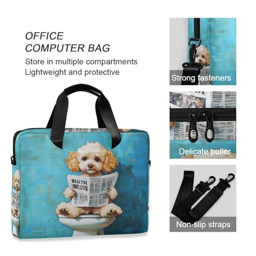 Bolso portátil para laptop 15.6 pulg con correa miniatura 6