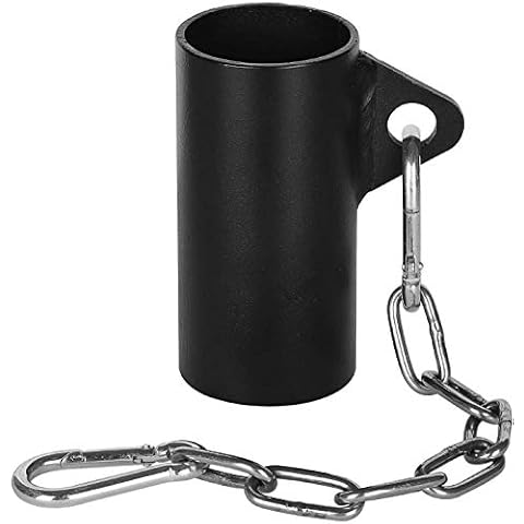 VANROUG T-bar Row Platform Landmine Eyelet Attachment for 2" Olympic Bar with Chain for Bent Over Row Exercise Full 360°Swivel for Easy Use Cover