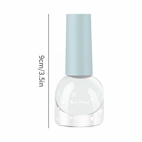 Miniatura 6 de Esmalte de uñas transparente de secado rápido, secado rápido, color nude, lágrima, no horneado, esmalte de uñas insípido, esmalte de uñas duradero,