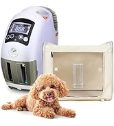 即日発送 酸素発生器 酸素 ペット 酸素吸入器 犬 猫 心臓 美品 Amazon | 横になっても使える、猫と犬用のペット用ネブライザーと吸入