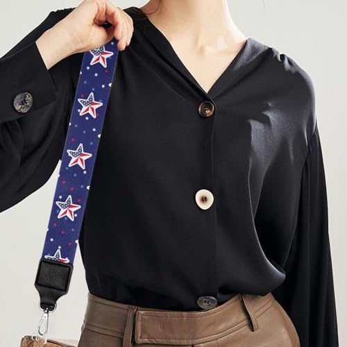 Image of Adjustable Purse Strap Replacement, Wide Shoulder Canvas Bag Strap, Crossbody Handbag Strap