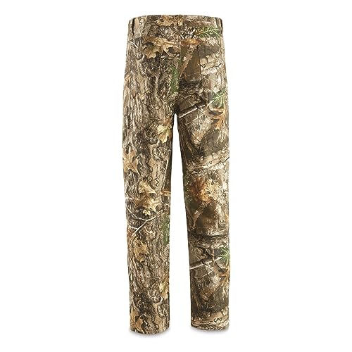 Guide Gear Men’s Cotton Camo Pants, Camouflage Jeans Relaxed Fit for Hunting or Casual2