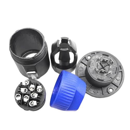 Conectores SpeakON 8 polos macho para panel y adaptadores de cables de altavoz 4