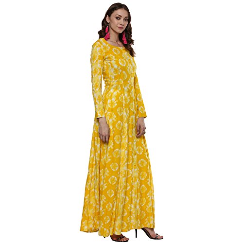 Image of Indian Virasat Women's Anarkali Maxi Dress