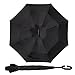 owen kyne Windproof Double Layer Folding Inverted Umbrella, Self Stand Upside-down Rain Protection Car Reverse Umbrellas with C-shaped Handle