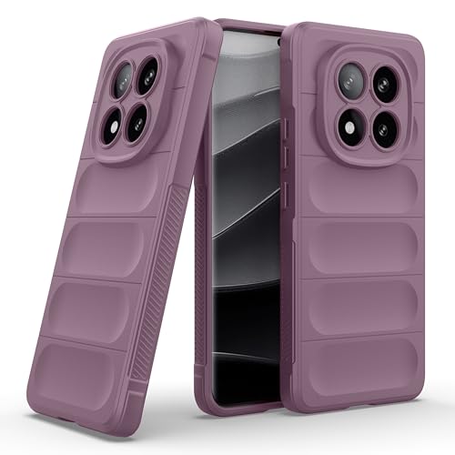 Image of amazon basics Back Case Cover for Mi Redmi Note 14 Pro Plus 5G | Compatible for Mi Redmi Note 14 Pro Plus 5G Back Case Cover | Liquid Silicon Magic Case with Camera Protection | Lavender