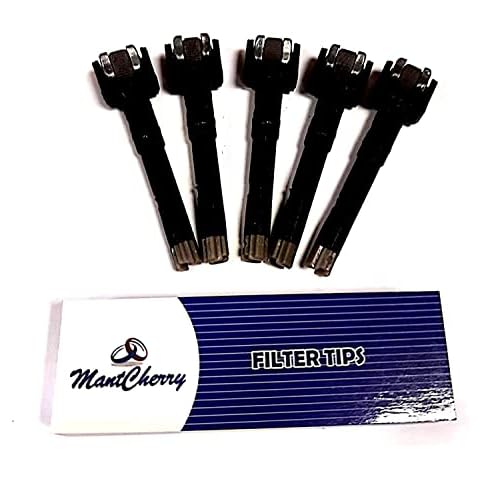 MontCherry Brand 1 Tips & 10 Replacement Clipper Lighter Flint Barrel Lighting Mechanism Standard Size Combo by Trendz Cover