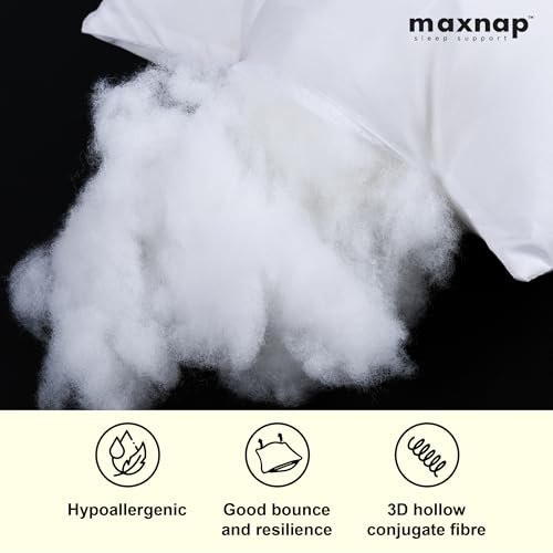 Image of Mischief Comfort Pillow | Sleeping Pillow | Bed Pillow | (16x24) inches | (41x61) cm | Made of Hollow Polyester Fiber | Swiss Cotton Fabric | Pillow Set of 4