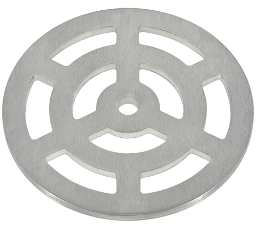 Griglia di scarico rotonda in acciaio inox