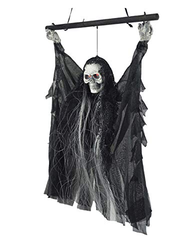 Halloween Deko Gruselig Hängedekoration Horror Halloweendeko mit Sound...