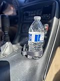 P1Labs Corvette Cup Holder Extension - C5 Compatible, 3D Printed, Textured, Upgraded Modification - Black