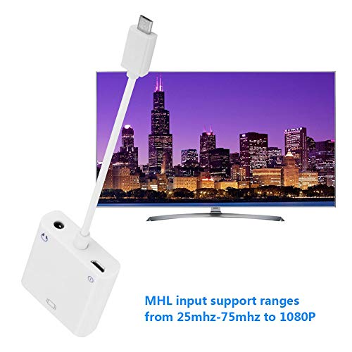 VBESTLIFE Adattatore da Micro USB MHL a VGA 1080P