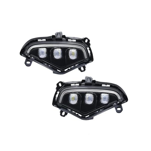 Luces diurnas LED para Toyota RAV4 2019-2022 faros antiniebla con intermitentes delanteros 3