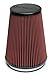 Airaid 701-469 Universal Clamp-On Air Filter: Round Tapered; 6 in (152 mm) Flange ID; 9 in (229 mm) Height; 7.25 in (184 mm) Base; 5 in (127 mm) Top
