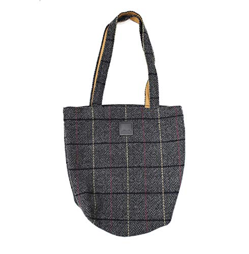 EuroStick Tweed Shopping Bag (Slate Colour)