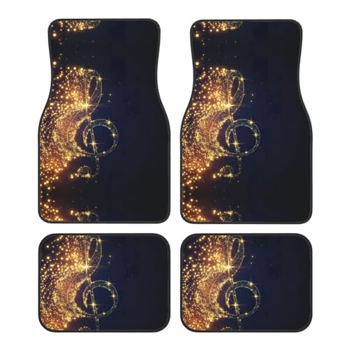 Tapis de voiture universels note de musique pour SUV berline et camion