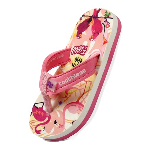 Image of toothless Kids Printed Flip Flop | Soft EVA Sole | Anti-Slip | Comfortable Wear | Lightweight | Durable | Summer Footwear for Boys & Girls | Casual Slippers