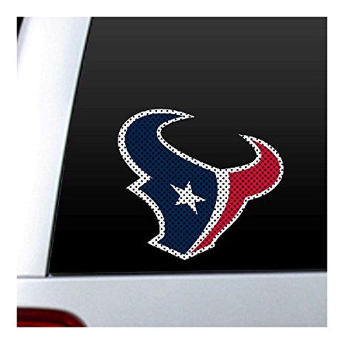 BSI Fremont Die NFL Houston Texans Die Cut Window Film,Team Colors,One Size,46163