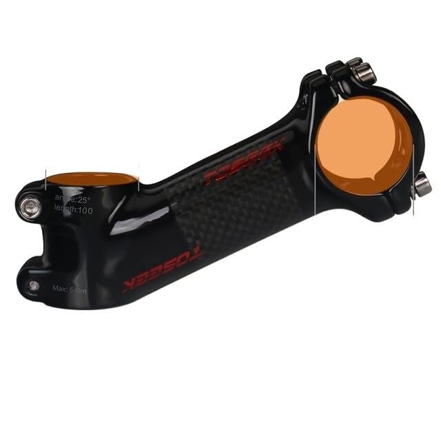 Potencia Mtb Vástagos de carbono de 10/17/25/35 grados for manillar de bicicleta de montaña, potencia de 31,8 Mm, manillar ultraligero for bicicleta de montaña Potencia Bicicleta Carretera ( Color : 2