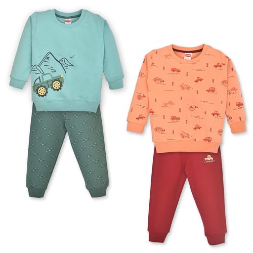 Image of LuvLap Baby-Boys Full Sleeve Boys Sweatshirt & Pyjama Set PO2