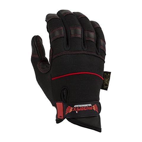 Dirty Rigger Phoenix Heat Resistant Glove medium Black Cover