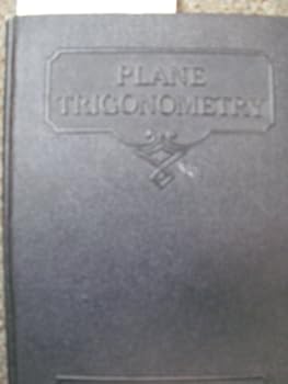 Plane Trigonometry Part 1-2