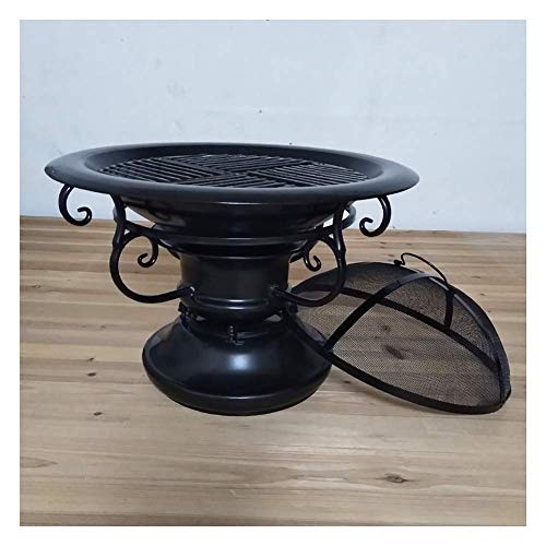 Holzkohlegrills Außen Feuerstelle Schmiedeeisen Kohlenbecken Holzkohle Grillofen Winterheizung Holzkohleofen Innen Außengrill Herd Feuerstelle