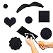 12PCS Black Adhesive Craft Felt Fabric Sheets,8.3 by 11.8 Inch,A4 Size Fabric Sticky Back Sheet for Art Crafts Making,Jewelry Box Liner,Waterproof Furniture Protector