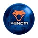 Bowlingkugel Motiv Venom in Perlmutt, 7,3 kg, Marineblau/Himmelblau