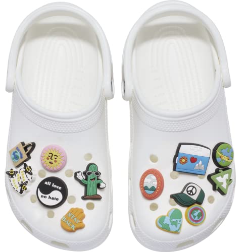 Image of Crocs Jibbitz 13-Pack Shoe Charms | Jibbitz, Eco Warrior, One Size