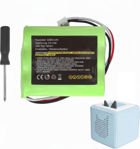 für Toniebox 1 Akku 2300mh Ersatzakku Ersatzteil Tonie Box Akku Ersatz Kapazität für Tonies Toniebox Batterie Ersatzbatterien Lautsprecher Boxen