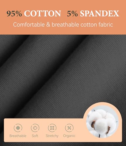 Image of Womens Washable Incontinence Underwear Bladder Leak Proof Odor Control Briefs 56 ml Absorbency Panties 3 Pack (Skin-Skin-Black, 4XL)