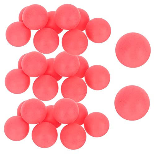Totority Seamless Raffle Balls 40mm Plastic Table Tennis Balls Bulk Pack for Bingo Party Props