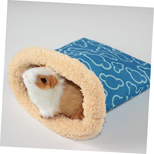FRCOLOR 3st Igeltuch Aus Guinea Kuschelsack Igel Hamster Warm Schweine-kuschelsack Aus Guinea Igeltasche Hamsterdecke Tier Schlafsack Meerschweinchen Kuschelsack Katzenbett Welpenbett