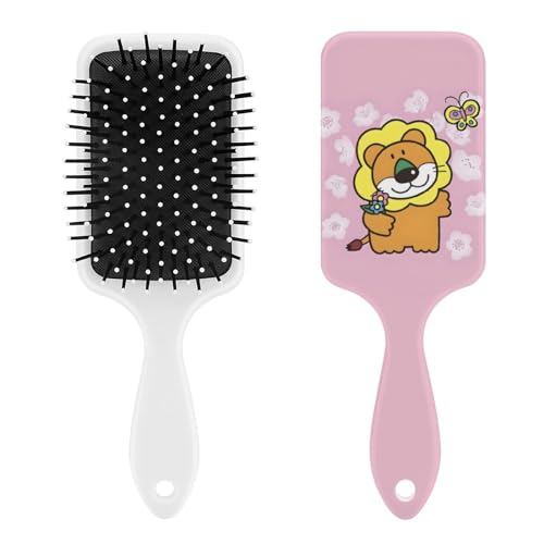 たべっ子どうぶつ パドルブラシ ヘアブラシ くし 絡まない 頭皮マッサージ おしゃれ レディース メンズ 兼用 マッサージブラシ ツヤ サラサラ 頭皮ケア キャラクター 人気 かわいい 便利 人気