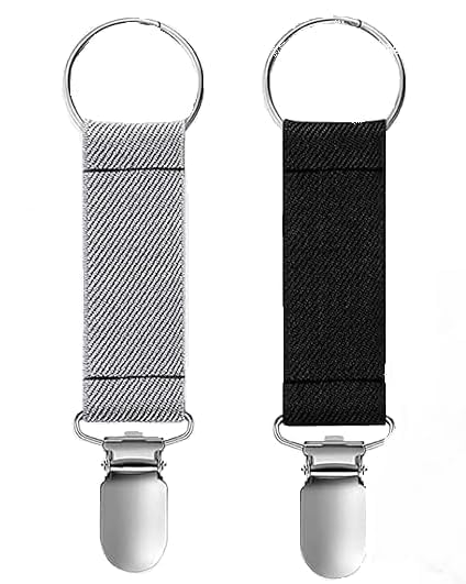 YORWANHat Clip for Travel | Elastic Hat Clips for Suitcase for Accessories Outdoor Handbag Accessories| Hat Holder for Travel on Bag Handbag Backpack Luggage for Women|Glove Clips(1 PAIR 2 PIECE)