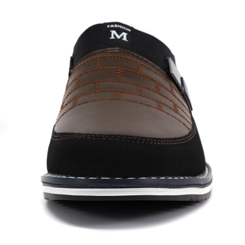 Men's Loafers Casual Slip On Shoes Soft Dress Loafers for Men Leather Comfort Lightweight Driving Travel Walking Shoes for Adult Male2