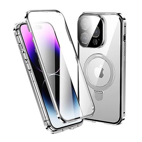 MagSafeΉ iPhone15 Pro Max P[X SʃJo[ Ot X^h@\ ̌^Yی }Olbg iphone15pro max Jo[ ʃP[X A~op[ KX  NA,