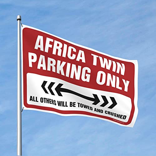 Drapeau Afrique Double Parking Only decor de camping-car et interieur maison 152x244