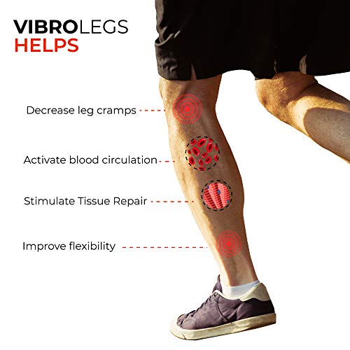 Vibrolegs Sitting Under Desk Elliptical Machine Whisper Quiet Bike Pedal Exerciser w/ Built-In Display for Home & Office Desk Workout. Our Mini Elliptical has 3 Programs & 5 Resistance levels.