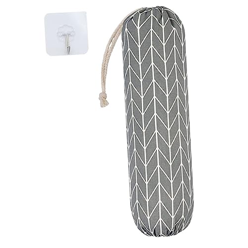 TOYANDONA Organizador Bolsas Basura Colgante Resistente Dispensador Multiusos para Cocina con Gancho Portátil Soporte Pared para Bolsas Plásticas Reutilizables