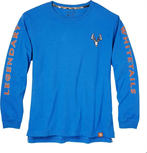Image of Legendary Whitetails Mens Long Sleeve T-Shirt 100% Cotton Preshrunk Tee